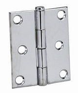 Perko Pin Butt Hinge - Chrome, 3" x 3"
