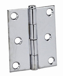 Perko Pin Butt Hinge - Chrome, 3" x 3"