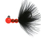 Hawken SMJ Beau Mac Marabou Jig - Flame & Black - #1 1/8 oz