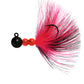 Hawken SMJ Beau Mac Marabou Jig - Black/Pink - #1 1/8 oz