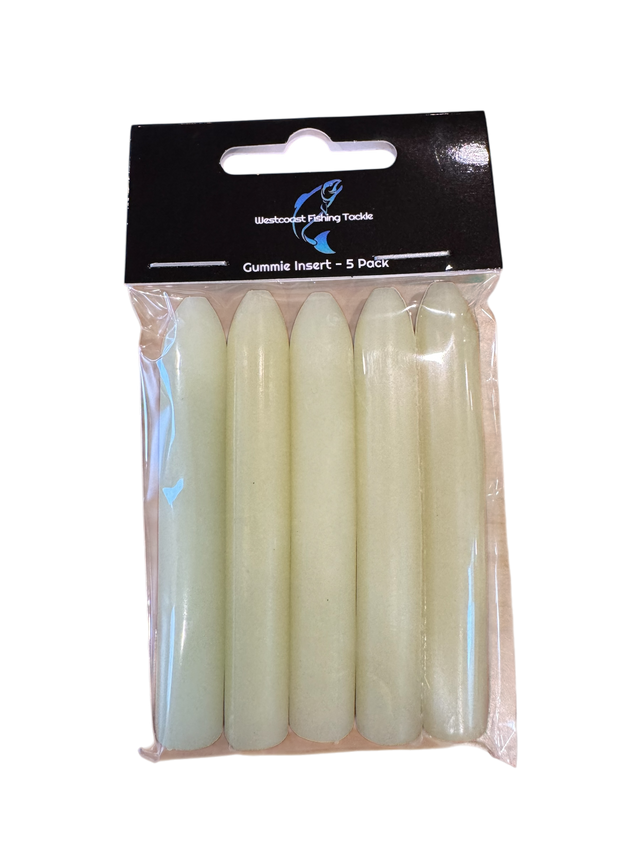 Westcoast Fishing Tackle Gummie Puck Inserts for Turd Hoochies