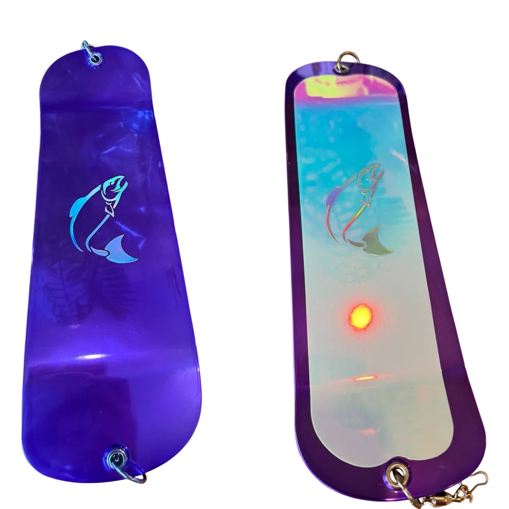 Westcoast Fishing Tackle Electro Mirror Flasher - Barbie's Revenge