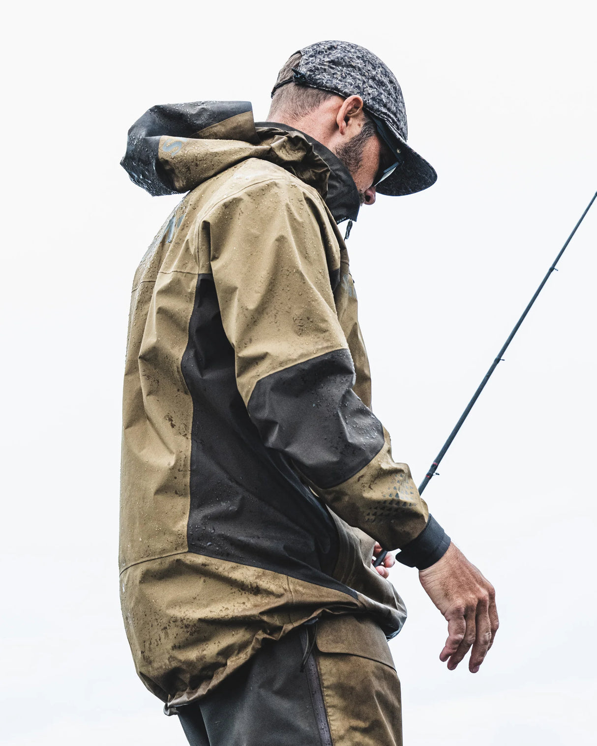 Men's ProDry Fishing Jacket - Driftwood - Medium