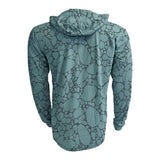 RepYourWater Men's Merino Breeze Performance UPF Hoody - Glacier River Rock
