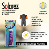 Hareline Solarez Neo-Rez UV Wetsuit & Wader Repair - 1 oz Tube