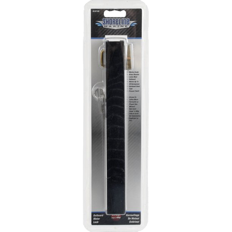 Shoreline Marine Outboard Motor Lock – 1-1/2 in (Black)
