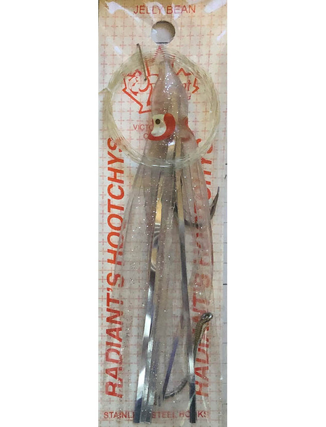Radiant Hoochies Rigged Octopus - Jelly Bean