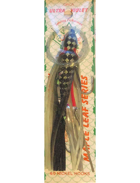 Radiant Hoochies Rigged Octopus - Orca
