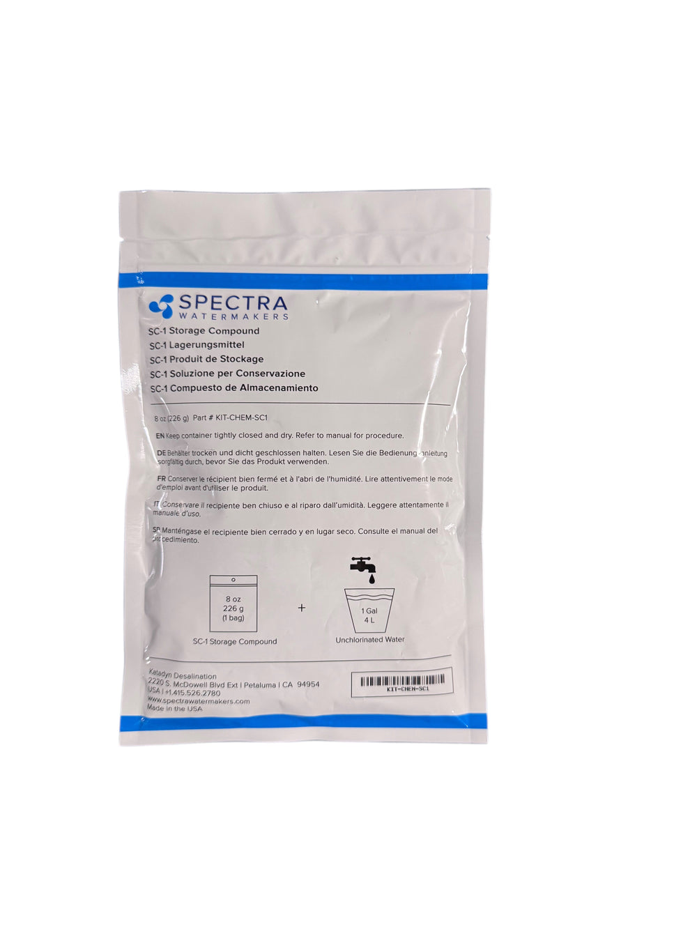 Spectra KIT-CHEM-SC1 Storage Chemical