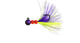 Hawken Beau Mac Marabou Steelhead Jig SMJ Bead Jig 1/8oz - Purple Chartreuse