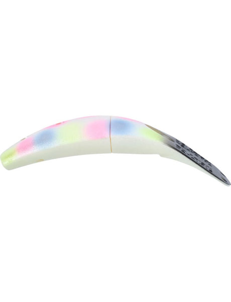 Yakima Trolling Plug Spinfish - Mother of Pearl Glo 'Belly' Black Head 704-MOPBG - 4"