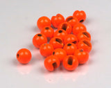 Hareline Slotted Tunsten Beads #137 - Fl Orange | Harbour Chandler
