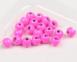 Hareline Slotted Tungsten Beads #138 - Fl. Pink | Harbour Chandler