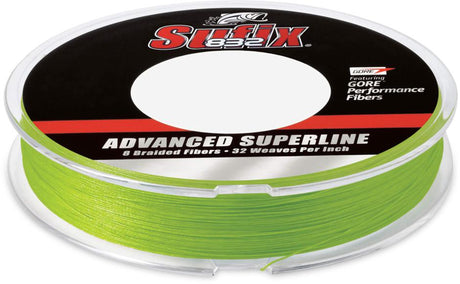 Sufix 832 Advanced Superline - Neon Lime