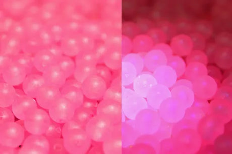 Great Lakes Steelhead Trick Em Beads - Super UV Pink - 8mm - 30pk