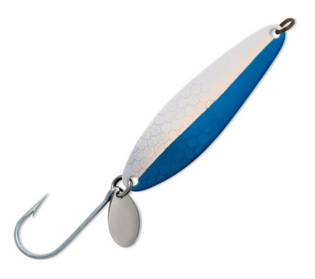 Luhr Jensen Coyote Spoon - Nickel Neon Blue 5841-035-0022 - 3.5