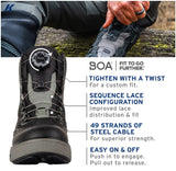 Korkers Chrome Lite Wading Boots with Fixed Kling-On Rock Soles - 13