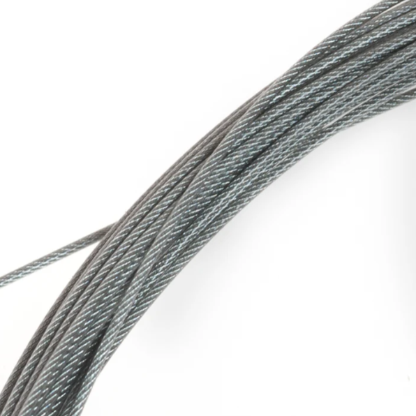 Aqua Flies Intruder Wire 4yd - Natural Silver