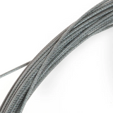Aqua Flies Intruder Wire 4yd - Natural Silver
