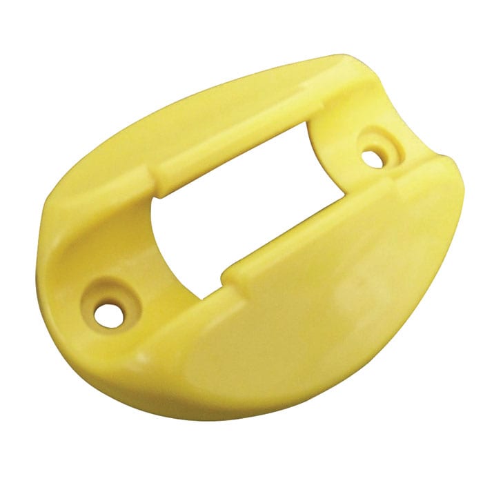 Dockedge 91200F Shore Power Clip for 30Amp power cord, Yellow, (4 Pcs/Bag)