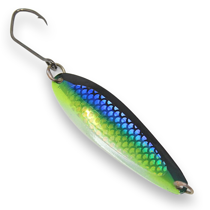 Silver Horde Kingfisher Lite Spoon - Herring Aide UV (Glow Back)