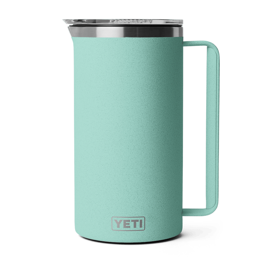 YETI Rambler 64 oz Pitcher - Sea Stone / Cherry Blossom