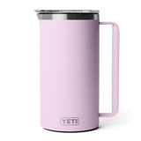 YETI Rambler 64 oz Pitcher - Sea Stone / Cherry Blossom