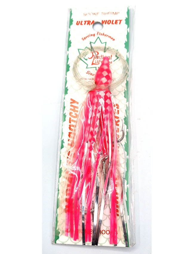 Radiant Hoochies Rigged Octopus - Sooke Shrimp
