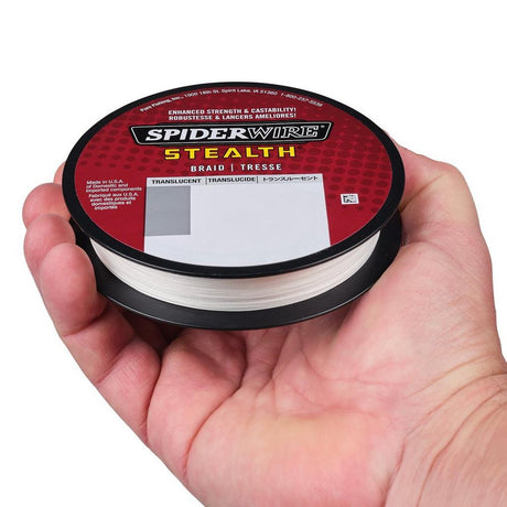 Spiderwire Stealth Translucent - 125 YD|114 M - 40 lb|18.1 kg