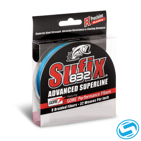 Sufix 832 Advanced Superline Braided Line 300 Yards - Coastal Camo