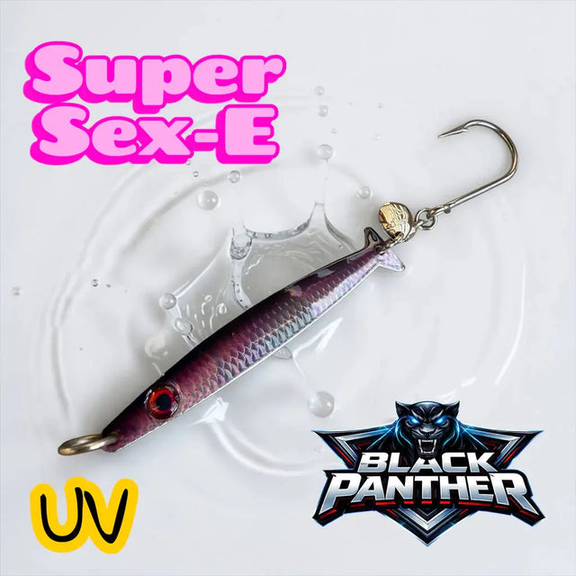 Westcoast Fishing Tackle Super Sex-E 2.5 Spoon - Black Panther Westcoast Fishing Tackle