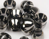 Hareline Tube Cone Heads - Black Nickel