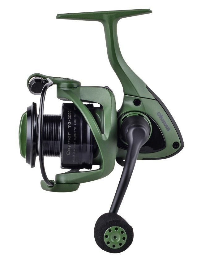 Okuma Ceymar Tactical Green Spinning Reel - 1000 TG-1000
