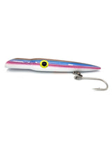 Peetz 6" Wooden Plug Cuttlefish - Pink & Blue