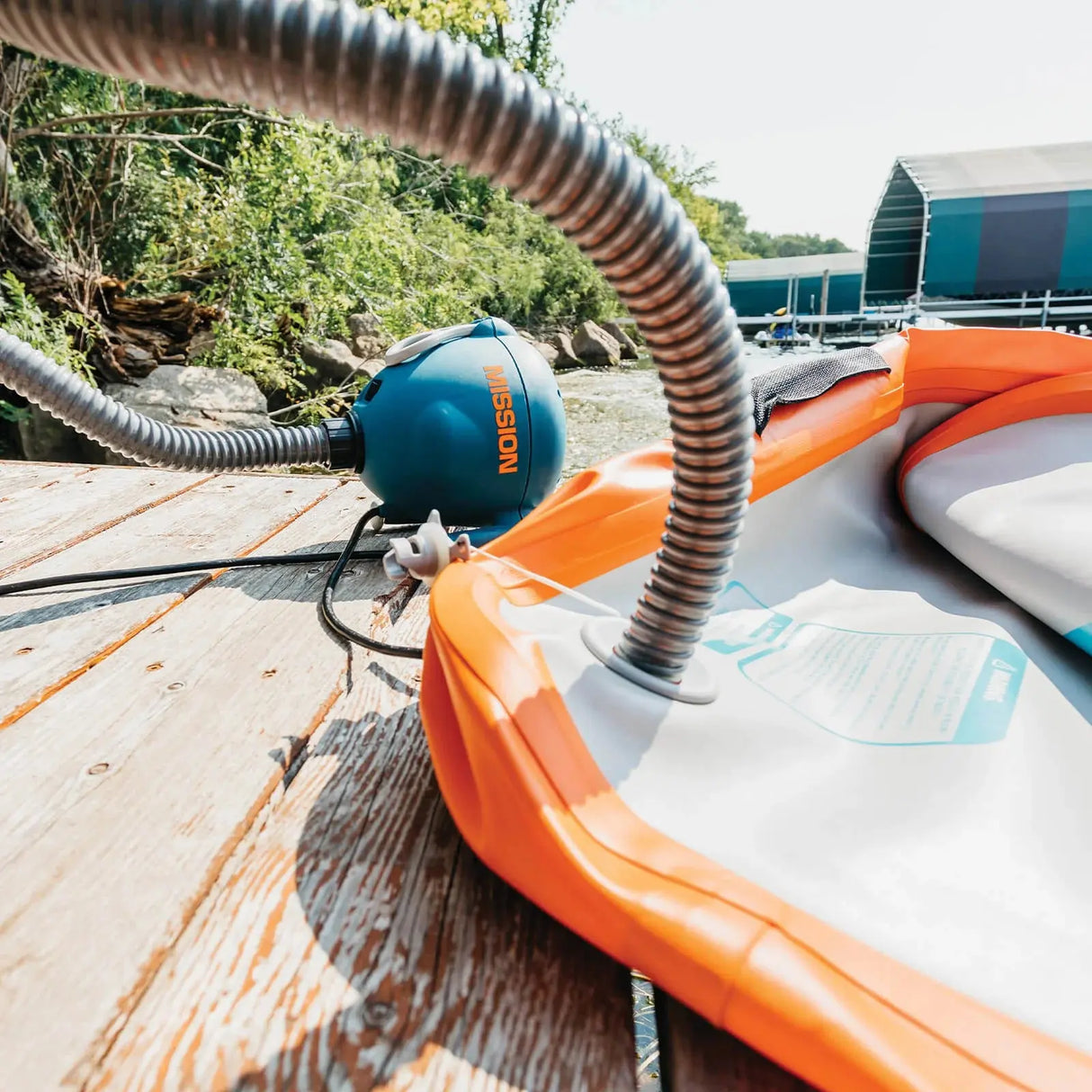 120v AC Electric Pump | High-Volume Air Pump for Inflatables Mission Outdoor