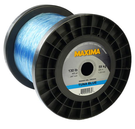 Maxima Tuna Blue Bulk Spool - 30 lb