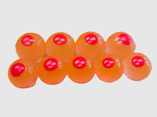 UNREEL TACKLE LIGHT ORANGE HP DOT Unreel Tackle Soft Plastics