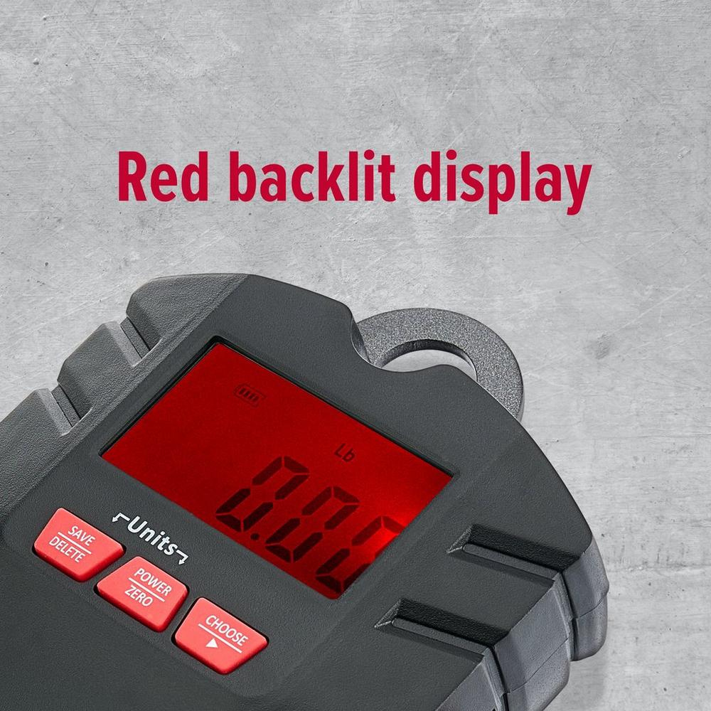Ugly Tool 75Lb Digital Scale Lip Grip USTOOL75DSCALE