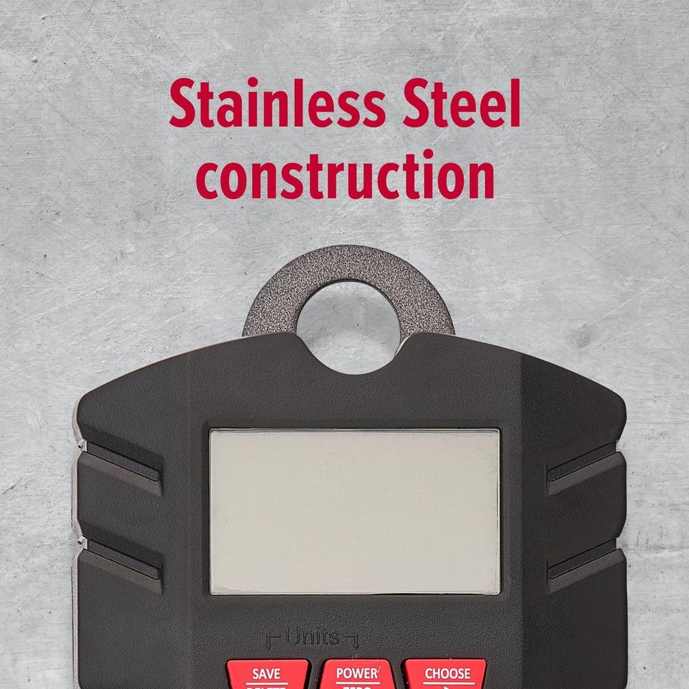 Ugly Tool 75Lb Digital Scale Lip Grip USTOOL75DSCALE