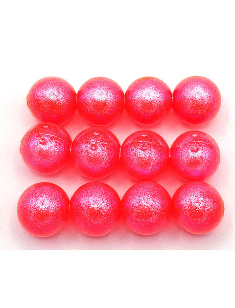 Unreel Tackle Soft Beads - Polar Frost Orange - 12mm (15 pack)