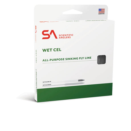 Scientific Anglers WetCel Full Sink Fly Line - Black