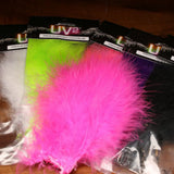 Hareline UV2 Premium Selected Marabou - Black Hareline Dubbin