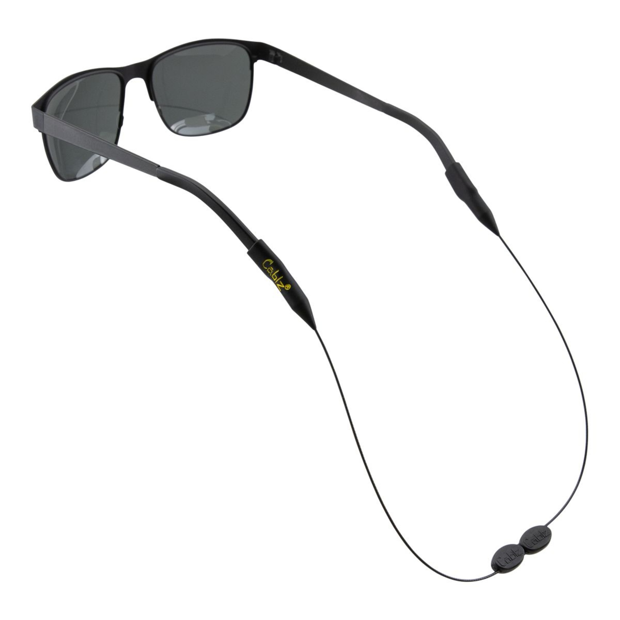 Cablz Zipz 12 Inch Eyewear Retainer - 10" - Black