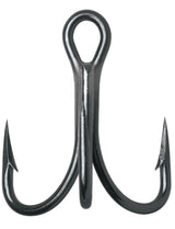 VMC O'Shaugnessy Treble 4x Strong Hooks - Short Shank - Black Nickel
