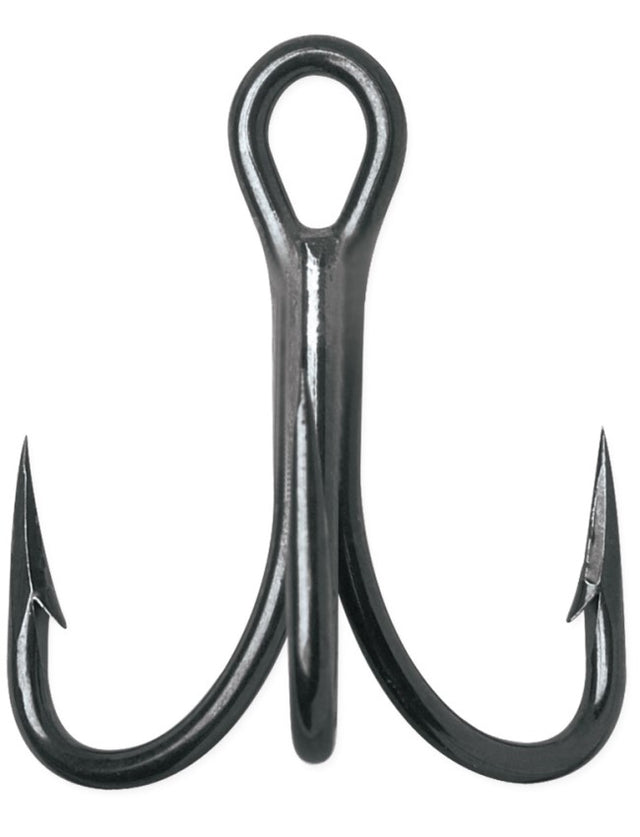 VMC O'Shaugnessy Treble 4x Strong Hooks - Short Shank - Black Nickel