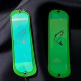 Westcoast Fishing Tackle Fusion X Glow Flasher - Green LUM-G