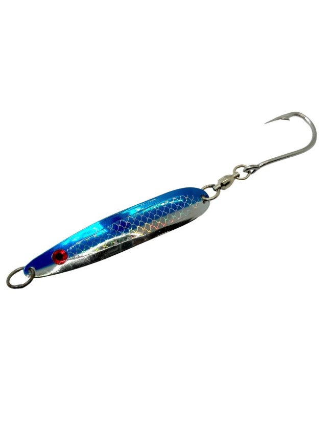 Westcoast Fishing Tackle Phat-E Spoon 3.5" - Blue Haze PHAT-E-3.5-BH