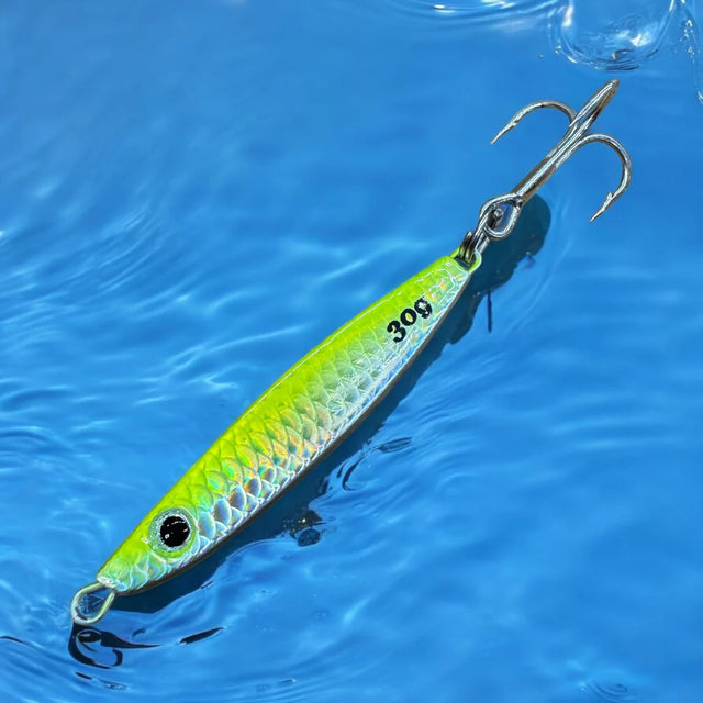 Westcoast Fishing Tackle Minnow Jig 30g - Green Hulk SP-309