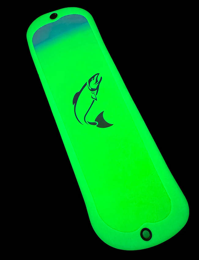 Westcoast Fishing Tackle Electro Mirror Flasher - Luminate UVEMF-LUM