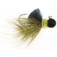Zak Steely Jig - Moss Green Collar, Moss Green/Black Tail, Black Head - 1/8oz